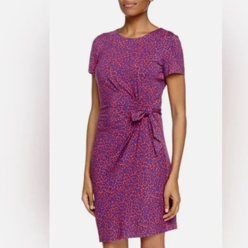 Diane von Furstenberg Zoe Animal Print Dress